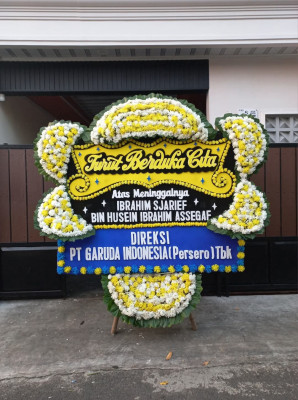 Papan Bunga Duka di Bulakan